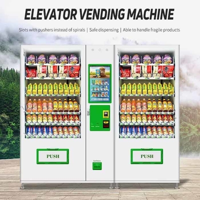 petisco do elevador da capacidade e máquina de venda automática grandes da bebida com líquido refrigerante R290/R513A/R1234YF